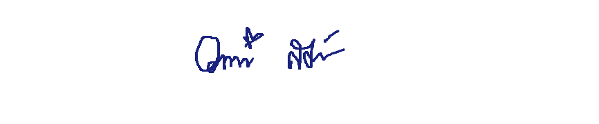 ลายเซ็นครู